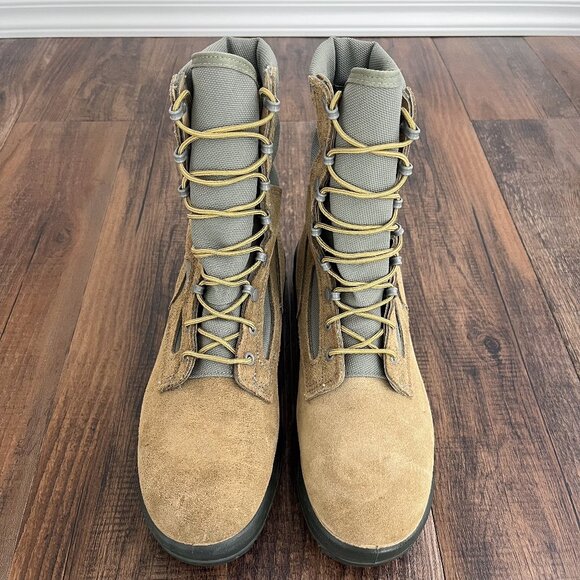 Belleville Combat Boot AFTW 16-D-1023 Goretex Vibram Safe Fly USA Made Size 10.5 - Picture 3 of 15